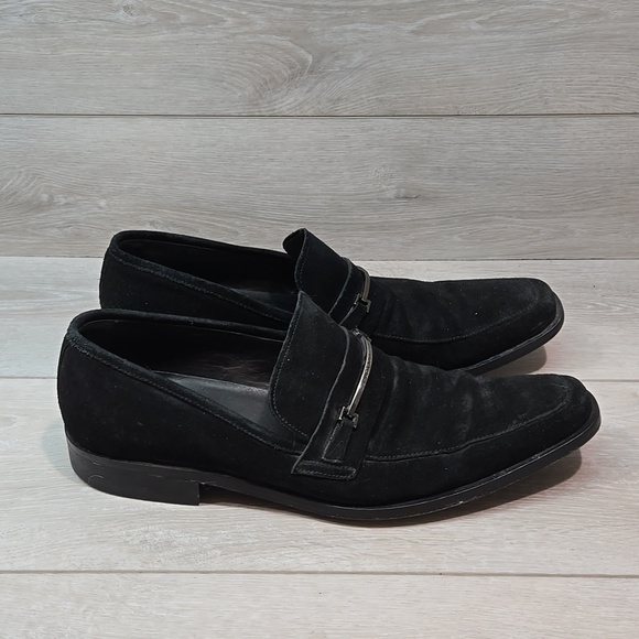 Boss Hugo Boss Mens 50191459 Suede Oxford office Loafer shoes UK 12 US 13 main image 11